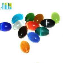 jewelry shining beads cat eye glass beads in bulk